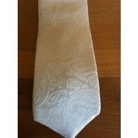 Ceremonial Silk Tie - Ivory