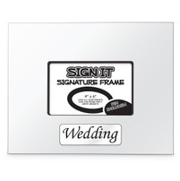 Wedding Guest Books: Wedding ' Sign It' Picture Frame