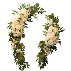 Event, recreational or promotional, management: DIY Real Look 2-piece Wedding Floral Decor