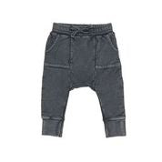 Clothes: Hux Charcoal Drop Crotch Pant