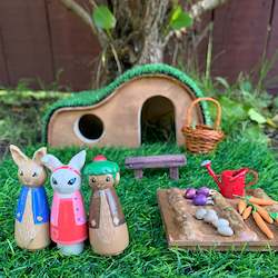 Character Pegs: Peter Rabbit story set