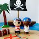 Pirate ship with pegs