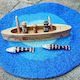 Aboriginal fishing boat set