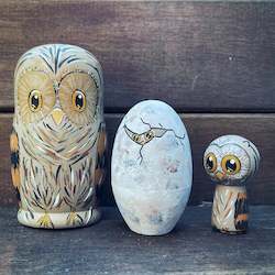 Owl nesting dolls ânew lifeâ