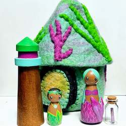 Pegs With Accessories: Mermaid play set
