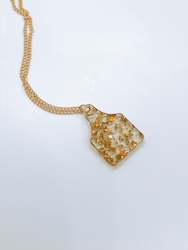 Gold Flake Cattle Tag