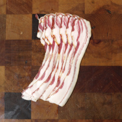 Meat wholesaling - except canned, cured or smoked poultry or rabbit meat: Kurobuta Streaky Bacon