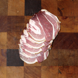 Meat wholesaling - except canned, cured or smoked poultry or rabbit meat: Kurobuta Shoulder Bacon