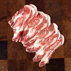 Meat wholesaling - except canned, cured or smoked poultry or rabbit meat: Kurobuta Ribeye/Scotch Collar Slices