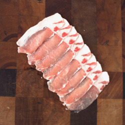 Meat wholesaling - except canned, cured or smoked poultry or rabbit meat: Kurobuta Shabu-Shabu Shoulder Slices