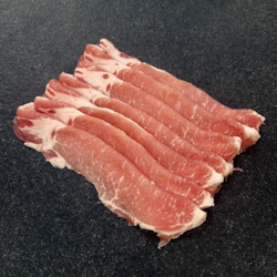 Meat wholesaling - except canned, cured or smoked poultry or rabbit meat: Kurobuta Shabu-Shabu Loin Slices