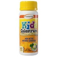 Health supplement: Kids Colostrum 60 Chewable Tabs Radiance