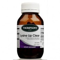 Thompsons Lysine Lip Clear 60 tabs Thompsons