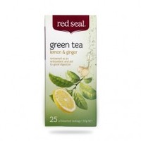 Red Seal Lemon Ginger Green Tea 25's Red Seal