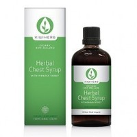 Health supplement: Kiwiherb Herbal Chest Syrup 100ml Kiwiherb
