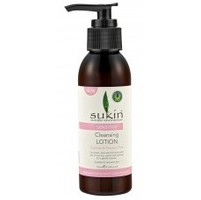 Health supplement: Sukin Sensitive Cleansing Lotion Pump 125ml Sukin