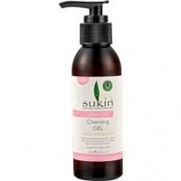 Health supplement: Sukin Sensitive Cleansing Gel Pump 125ml Sukin