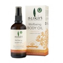 Health supplement: Sukin Wellbeing Body Oil 100ml Sukin
