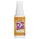 GHT Vitamin D3 Liquid Spray Kids (naturally flavoured) - 200IU 19.2mls Global Health Trax