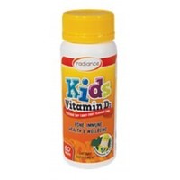 Health supplement: Kids Vitamin D3 60 Chewable Tabs Radiance