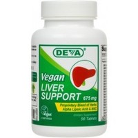 Health supplement: Deva Liver Support 90 Tabs Deva Nutrition