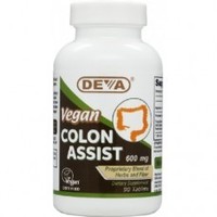 Deva Colon Assist 90 Tabs Deva Nutrition