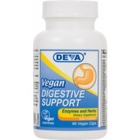 Health supplement: Deva Digestive Support 90 caps Deva Nutrition