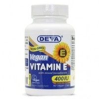 Deva Natural Vitamin E 400 IU Mixed Tocop. 90 caps Deva Nutrition