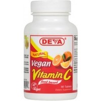 Health supplement: Deva Vitamin C (All Natural) 90 tabs Deva Nutrition