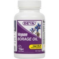 Health supplement: Deva Borage Oil 500 mg 90 Caps Deva Nutrition