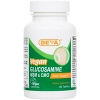 Health supplement: Deva Glucosamine, MSM & CMO 90 tabs Deva Nutrition