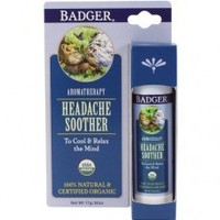 Health supplement: Badger Headache Soother Balm 17g Badger