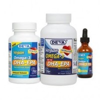 Health supplement: Deva Non-Fish DHA-EPA Deva Nutrition