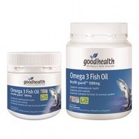 Health supplement: Health Guard Omega-3 Fish Oil 1000mg Good Health
