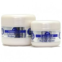 The Skin Solution Colloidal Silver Herbal Creme Unscented Colloidal Health Solutions
