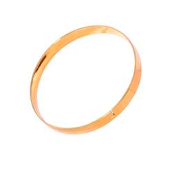The Winding Road Bangle Gold