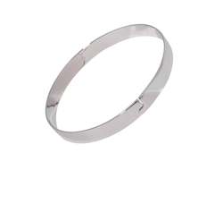 The Winding Road Bangle Silver