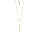Cut to the Chase Necklace Gold
