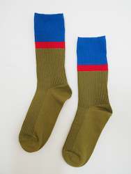Socks: S O K K E N Prairie socks - River