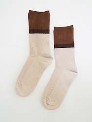 Socks: S O K K E N Prairie socks - Desert