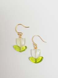 Sale: Tulip earrings - Moon