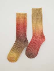 Socks: S O K K E N Blood Moon socks