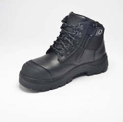Footwear: 690BZ | BLACK â SIDE ZIP â 15 CM (6â)