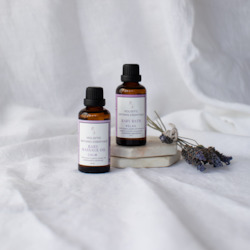 Holisitc Birthing Essentials Collection: Organic Baby Relax & Baby Calm Oils