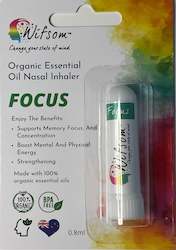 Frontpage: Wifsom Focus Aromatherapy Nasal Inhaler "Get In The Zone"