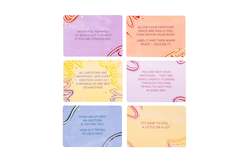 Books: Emotion Quotes Card Set - 6 Pack