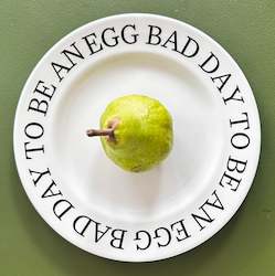 "Bad Day To Be An Egg" Dinner [Plate]