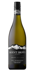 Wine and spirit merchandising: Mount Brown Estates Grand Reserve Chardonnay 2021