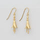 Tree Fuchsia Earrings/ 14ct Gold Plated