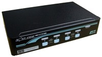 Computer Hardware: Rextron 1-4 usb automatic kvm switch. Black